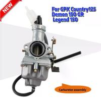 ราคา ชุดคาร์บูเรเตอร์มอเตอร์ไซค์ คาร์บูเรเตอร์พร้อมสาย สำหรับ GPX Country125 / Demon 150 GR / Legend 150 (1735254619024425989)