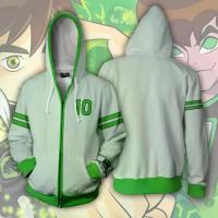 ราคา เสื้อสเวตเตอร์พิมพ์ลาย 3D, ซีรีย์ Ben10 Alien Force Ben Tennyson, เสื้อฮู้ดคาร์ดิแกนสำหรับเด็กผู้ชาย, อุปกรณ์ต่อพ่วงอะนิเมะ Cos, ธีมการ์ด (1734497522796037340)
