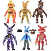 ราคา ฟิกเกอร์แอคชั่น Five Nights At Freddy's ใหม่ 6 ชิ้น บอนนี่ ฟ็อกซี่ เฟรดดี้ ฟาซแบร์ หมีปิดตา โมเดล PVC ของเล่นตุ๊กตา ของขวัญสำหรับเด็กผู้ชายอายุ 6 ปีขึ้นไป (1734575541926594436)