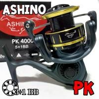 ราคา รอกสปิน ASHINO PK พี เค [แขนเกลียว] 5+1BB (1732720615231293293)