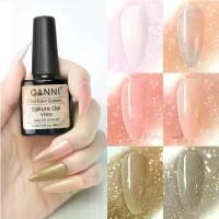 ราคา ( CANNI ซากุระ ) สีทาเล็บเจล ยาทาเล็บเจล สีเจลทาเล็บ 7.5ml สีเจลกากเพชร ชิมเมอร์ละเอียด (1731401664187763213)