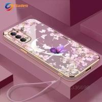 ราคา Sladen-เคสโทรศัพท์ซิลิโคนสำหรับ OPPO reno 4 4G OPPO reno 4 pro OPPO reno 5 5G reno 5 pro ซากุระ สวย No.35950 ส่งสายคล้อง (1729882862695516458)