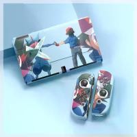 ราคา เคสป้องกัน TPU แบบแบ่งสองชิ้นสำหรับ Nintendo Switch OLED สีส้มลายมอนสเตอร์ NS โปเกมอน (1734417048891131840)