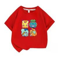 ราคา เสื้อผ้าเด็กโปเกมอน พิคาชู เสื้อยืดแขนสั้นพิคาชู สำหรับเด็กอายุ 3-14 ปี เสื้อผ้าเด็กแท้ ลายเอลฟ์ โปเกมอน พิคาชู เสื้อผ้าเด็ก แขนสั้น (1733453826923136410)