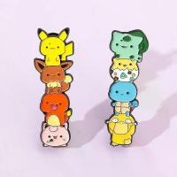 ราคา เข็มกลัดโลหะ โปเกมอน สไตล์ญี่ปุ่น ดีไซน์การ์ตูนน่ารัก ทำจากโลหะผสม อุปกรณ์เสริมเข็มกลัด (1731411795198772452)