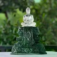 ราคา พระบูชา พระแกะสลัก หินจุยเจีย พระแก้วจุยเจีย ขนาดหน้าตัก 3 นิ้ว พร้อมฐาน พระพุทธรูป (1730780056523606589)