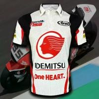 ราคา [พร้อมส่ง] เสื้อโปโล MotoGP HONDA-IDEMITSU TEAM ASIA เสื้อโปโลโมโตจีพี ทีม อิเดะมิสึ ฮอนด้า ทีม เอเชีย#MG0074 รุ่น ก้อง สมเกียรติ ไซส์ S-5XL (1732159029217690760)