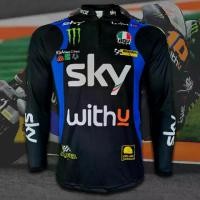 ราคา [พร้อมส่ง] เสื้อแขนยาว MotoGP Sky Racing Team เสื้อบิ๊กไบค์โมโตจีพี ทีม สกาย เรสซิ่ง#MG0028 รุ่น Luca Marini#10 ไซส์ S-5XL (1733433732302800728)