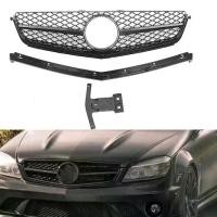 ราคา กระจังหน้าสำหรับ Mercedes Benz รุ่น W204 คลาสซี ปี 2008 และ 2011 รวมถึงรุ่น C63 AMG เฉพาะสีดำ/เงิน พร้อมขอบตกแต่ง มีทั้งแบบมีกรอบและแบบไม่มีกรอบ ใช้กับกันชนบนรถและแผงตาข่ายฝากระโปรง (17354620204697201