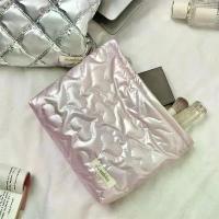 ราคา เกาหลี PU Love Bow กระเป๋าเครื่องสําอางแต่งหน้ากระเป๋าเดินทางเครื่องสําอางค์กระเป๋า Multi-Function แต่งหน้าลิปสติกกระเป๋าเก็บกระเป๋าถือ (1734869975707977035)