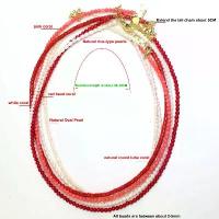 ราคา ฮอตสุดๆ สร้อยคอแนวแฟชั่น สีแดงปะการัง ประดับมุก รัก สำหรับผู้หญิง เหมาะสำหรับเดินทางและงานเลี้ยง สไตล์โดดเด่น สร้อยคอระดับไหปลาร้า อุปกรณ์เสริมสร้อยคอ มุก (1735274493929293181)