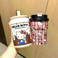 ราคา แก้วเก็บความร้อน Hello Kitty รุ่นใหม่ปี 2026 ดีไซน์สวย ทำจากสแตนเลส 316 ความจุขนาดใหญ่ แก้วสำหรับนักเรียนโดยเฉพาะ แก้ว น้ํา รัก น่า ซับเซรามิก อุณหภูมิ เก็บ ขวด (1734814612354991336)