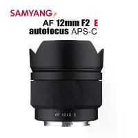 ราคา เลนส์ฟูลเฟรมโฟกัสอัตโนมัติ Samyang AF 12mm F2 E สำหรับกล้องเมาท์ Sony FE เช่น Sony zve10 A9II A7IV a7SII A6600 A7R3 A7RIII A7 (1730401714136778880)