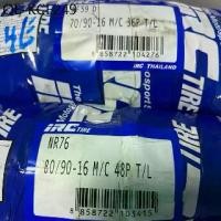 ราคา ยางนอก IRC นูโว-E 70/90-16, 80/90-16 แบบTL ขอบ16 (1735505390103922183)