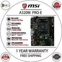 ราคา MSI A320M PRO-E เมนบอร์ด สำหรับ AMD A320 ซ็อกเก็ต AM4 รองรับแรม DDR4 ขนาดกลาง (ATX) พร้อมพอร์ต USB 3.1, DVI และ USB 2.0 (1734812932955276765)