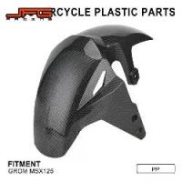 ราคา อุปกรณ์เสริมรถจักรยานยนต์ด้านหน้า Fender ฝาครอบล้อด้านหน้า Mudguard คาร์บอนไฟเบอร์พลาสติก PP สําหรับ HONDA Grom MSX125 MSX 125 (1735068888906499908)
