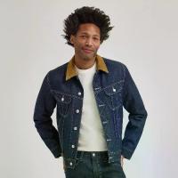 ราคา LEE เสื้อแจ็คเก็ตผู้ชาย คอลเลคชั่น Lee + Paul Smith รุ่น LE S225MJKTT18 สียีนส์เข้ม (1732055397923654149)
