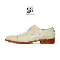 ราคา [จัดส่งทันที] PAUL & SIRENA รองเท้าหนังแท้ ส้น 1.5 นิ้ว รุ่น MATTHEW สีงาช้าง | รองเท้าหนังผู้ชาย (1734541859215804021)
