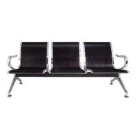 ราคา Global House SMITH เก้าอี้แถว 3 ที่นั่ง รุ่น SJ8888C-BK ขนาด 68×175×77ซม. สีดำ (1/3) (1729840012763433861)