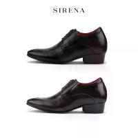 ราคา PAUL & SIRENA รองเท้าหนังแท้ เสริมส้น 3 นิ้ว รุ่น HENRY | รองเท้าหนังผู้ชาย (1732238003566250523)