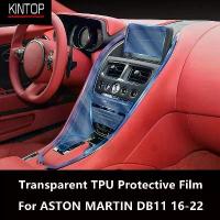 ราคา สำหรับ Aston Martin DB11 ปี 16/22 ฟิล์มป้องกัน TPU โปร่งใสสำหรับคอนโซลกลางภายในรถ ป้องกันรอยขีดข่วน ฟิล์มซ่อมแซม อุปกรณ์อะไหล่รถยนต์ ตกแต่งรถยนต์ (1735372588838455063)