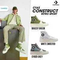 ราคา 【มาใหม่】Converse Collection รองเท้าผ้าใบ รองเท้าแฟชั่น UX Chuck Taylor All Star Construct Retro Sport HI A03471CU3GNXX / A03472CU3GYXX / A05042CU3WTGY (3800) (1729638013857728794)
