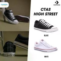 ราคา Converse รองเท้าผ้าใบ รองเท้าแฟชั่น Chuck Taylor All Star High Street OX A01718CMS4BKXX/ A01717CMS4WTXX (2100) (1730036795177732378)