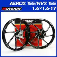 ราคา MUTAKIN ล้อแม็ก 801 RIM ล้อแม็กคลิก สำหรับYAMAHA AEROX155 NVX 1.6*1.6-17 ล้อแม็กพร้อมลูกปืนบูช ล้อแม็กขอบ17 (1733238678991504397)