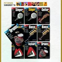 ราคา Fast Track Method Book 1- Book 2 : Guitar / Drum / Keyboard / Singer / Bass คําแนะนําผลิตภัณฑ์ใหม่ของเดือนนี้ (1734712082006508899)