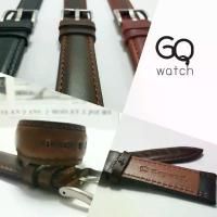 ราคา สายนาฬิกา หนังแท้ สไตล์DW เรียบ หรู ดูผู้ดี wristwatch strap genuine leather (1734962012842723236)