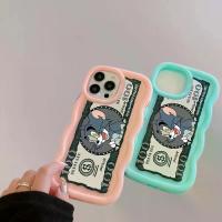 ราคา เคสโทรศัพท์ Tom และ Jerry Cash Tom สีสันสดใส ขอบโค้งรูใหญ่ สไตล์มาการูน เข้ากันได้กับ ONE PLUS NORD 4 CE3 CE2 MOTO EDGE 40 G84 G32 G22 G14 E14 NEO LITE 5G (1731286757710858856)