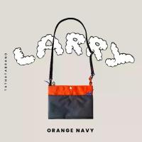 ราคา Larry relife orange navy bag กระเป๋ามีสายสะพาย รุ่นลารี่สีส้มกรม / กระเป๋าสะพายข้าง (1735484187840513696)