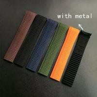 ราคา Soft Silicone Rubber Watch Band, Watch Band For Patek Philippe Aquanaut Series 5164a 5167a Size 21mm Blue Green Orange (1735374655402181665)