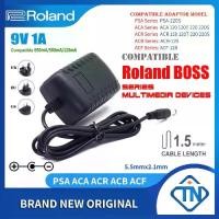 ราคา อะแดปเตอร์ไฟฟ้าใหม่ 9V 1A AC/DC รุ่น PSA 220S สำหรับ BOSS Roland GT-1 (B), ME-20B, ME-33, ME-50B, ME-70, ME-70B, ME-80, ME-90 ใช้กับคีบเอฟเฟกต์หลายช่อง (1734662243309881140)