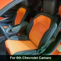 ราคา สำหรับ Chevrolet รุ่น Camaro ปี 2016/2020/2021/2022/2023/2024 เจนเนเรชั่นที่ 6 ชุดหุ้มเบาะรถหนังเทียมระดับพรีเมียมแบบปรับแต่งได้ อุปกรณ์เสริม (1735378332840985921)