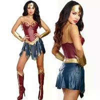ราคา ชุด Wonder Woman, คอสเพลย์ฮาโลวีน, ชุด DC Justice League Diana, Superwoman (1732544132569531555)