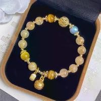 ราคา 2015 - The Golden Tavern Crystal Bands Rich Natural Yellow Crystal Gold Bracelet Chain Transmitting Yellow Tower Pines Handkerchiefs (1735491432503018790)