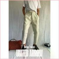 ราคา กางเกงขายาวผ้าทวีด (Tweed) United Arrows Tokyo Japan สินค้าขายดี (1735566873844811087)