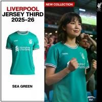 ราคา Liverpool Football Club ลิเวอร์พูล เสื้อบอล เสื้อเชียร์ Supporter Jersey Liverpool ฤดูกาล 2025/26 A25SP09 / A25SP10 (1735492482808972638)