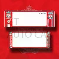 ราคา ❊Liverpoolกรอบป้ายทะเบียนรถยนต์กันน้ำ ลาย Liverpool☸ (1735074310245549569)