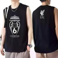 ราคา เสื้อกั๊ก Liverpool เสื้อยืดแขนกุด Liverpool Football Sleeveless T-shirt เสื้อยืดคอกลมแขนกุด S-3XL#liverpool01 (1731258722032584261)