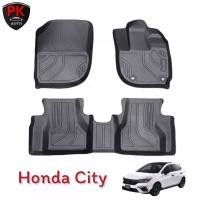 ราคา HONDA CITY พรมปูพื้นรถยนต์ 3D พรมปูพื้นรถยนต์เข้ารูป พรมปูพื้น TPE สำหรับ HONDA CITY (1735484589804455725)