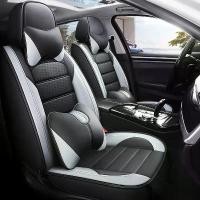 ราคา ปลอกเบาะรถหนังสำหรับ Honda รุ่น City/Civic/Jazz/Accord/HRV จำนวน 5 ที่นั่ง ปลอกเบาะรถหนัง PU เบาะรองนั่ง เบาะรองนั่งรถ จำนวน 5 ที่นั่งด้านหน้าและด้านหลัง กันน้ำ ระบายอากาศได้ดี (1734922049748305652)