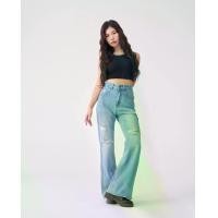 ราคา Niyom Jeans collection The Forest : รุ่น BJ021 กางเกงยีนส์ผู้หญิงขาม้า (1732207118229996715)