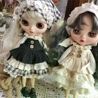 ราคา 2025 Blythe Little Doll Clothes OB22 OB24 Dress Doll Clothes Azone Retro Forest Style Pastoral Outfit (1733051026953700767)