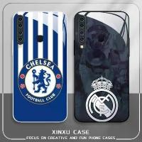 ราคา For Samsung Galaxy A9 Star Pro Premier League Chelsea Real Madrid Football Club Tempered glass phone case (1734406359977002269)