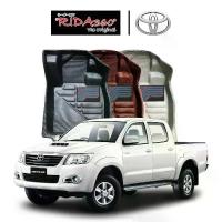 ราคา [RIDA360°] พรมรถยนต์ TOYOTA VIGO CAB 2006-2014 พรมปั๊มขึ้นรูปไร้รอยต่อ รับประกัน5ปี [061][062] (1729779084226956062)