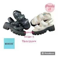 ราคา Monobo รองเท้าแตะรัดส้นสูงผู้หญิง รุ่น Milan 3 (5-8) (1734432547584051046)