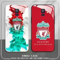 ราคา เคสโทรศัพท์กระจกนิรภัย, สำหรับ Samsung Galaxy A8 Plus 2018, Manchester United และสโมสรฟุตบอลลิเวอร์พูล, อาร์เซนอล Associazione Calcio Milan รวมปลอก (1733321393370859421)