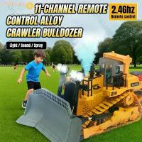 ราคา รถขุดบังคับวิทยุ (RC) 2.4 GHz 9/11 ช่องสัญญาณ รถก่อสร้างพร้อมไฟ เสียง การหมุนแบบพ่น รถ die-cast คันเกลียว รถขนขยะ สำหรับงานก่อสร้างและธีมคริสต์มาส (1734932624886432807)